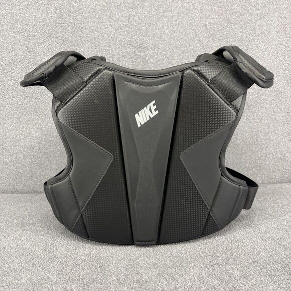 Nike Vapor Select Lacrosse Shoulder Pad Medium Black Chest Protector NOCSAE 2023 - Picture 8 of 12
